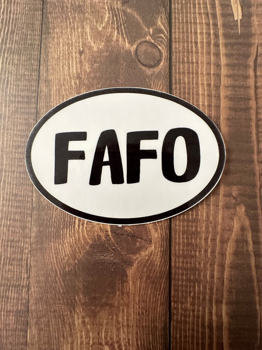 FAFO Sticker