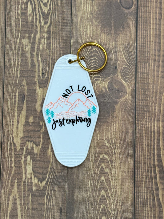 Not Lost Keychain